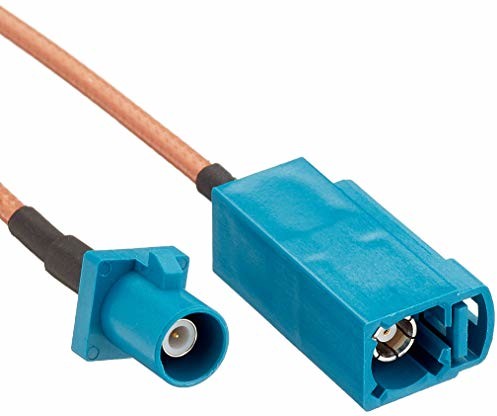 Delock Kabel antenowy FAKRA Wtyczka Z > FAKRA gniazdo Z RG-316 1 m 90005