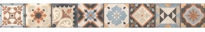 Paradyż Ceramika Kwadro Ceramika Listwa Molino patchwork 4x40