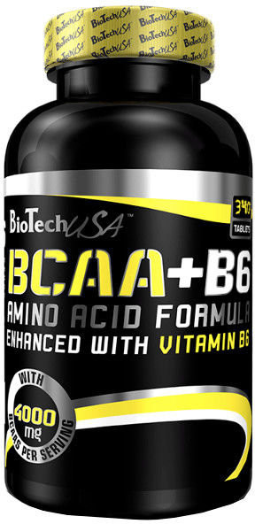 BioTech BioTech, Suplement diety, BCAA + B6, 340 tabletek