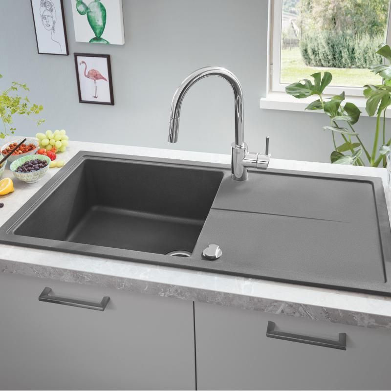 Grohe K400 50x100 cm szary granit 31641AT0