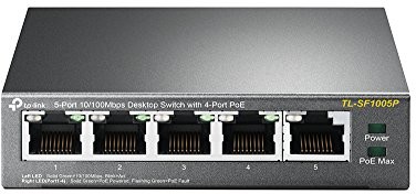 TP-Link TP-LINK TL-sf1005p 5-Port 10/100 Desktop Switch 4 X PoE TL-SF1005P