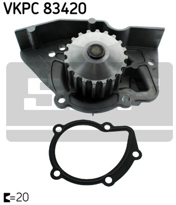 SKF Pompa wody VKPC 83420