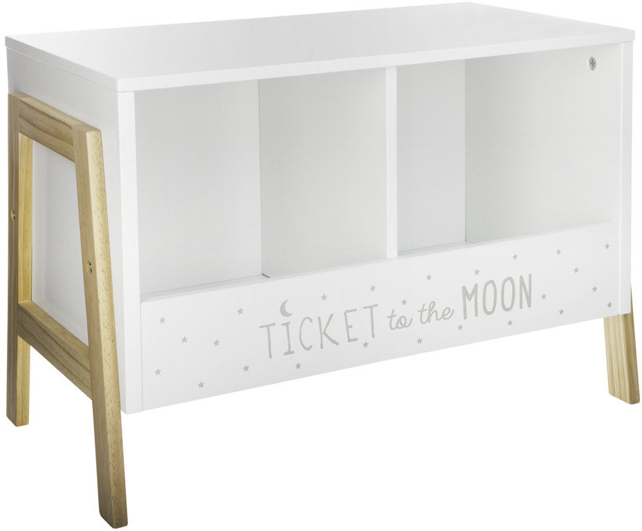 Atmosphera Créateur d'intérieur Szafka na książki dla dzieci, biała