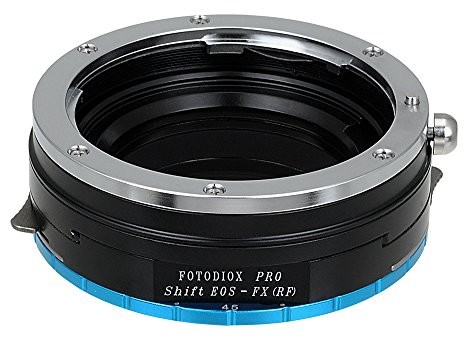 Fotodiox Pro Lens Mount Shift adapter, EOS (EF, obiektyw EF-S) Mount Lenses to Fujifilm X-Series Mirrorless camera adapter Fits X-Mount Camera bodies AS X-Pro1 wyszukiwania, X-E1, X-M1, X-A1, X EOS-FX