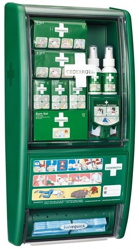 Cederroth Apteczka First Aid & Burn Station REF 51011003 51011003