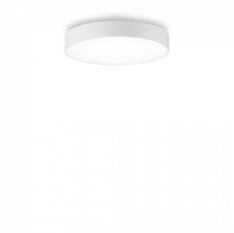 Ideal Lux Plafon Halo PL1 D35 4000K 223193 nowoczesna oprawa sufitowa w kolorze białym 223193