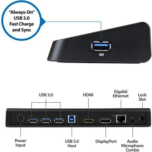 StarTech USB3DOCKHDPC