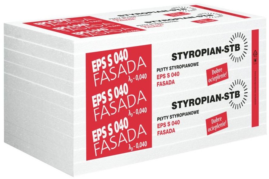 STB Styropian Fasada EPS 040 200 mm 1.5 m2 STB