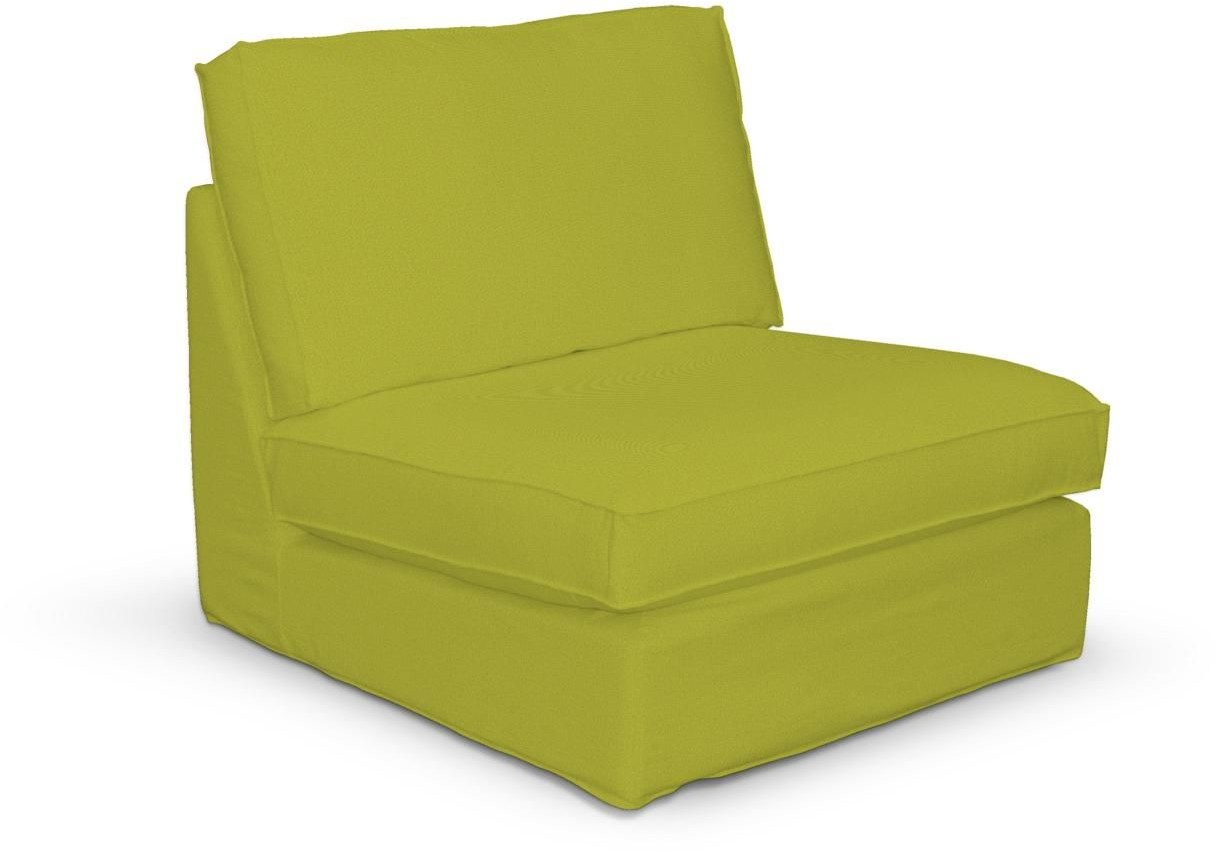 Dekoria Pokrowiec na fotel Kivik musztardowy szenil Fotel Kivik Etna 706-705-04