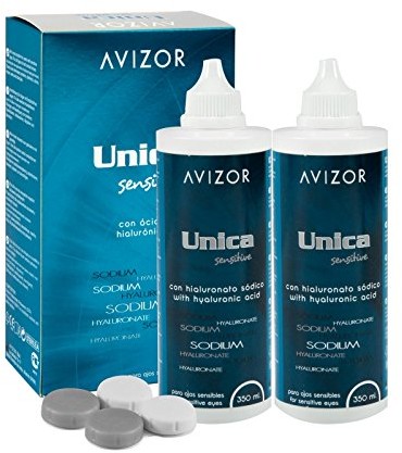 Avizor avizor Unica Sensitive, 2 X 350 ML z hyaluron, 1er Pack (1 X 0.808 L) 20128