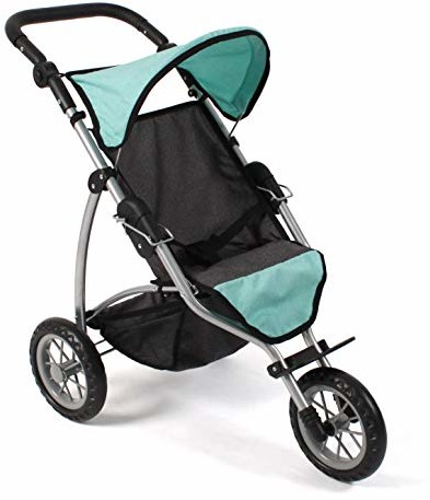 Bayer Chic 2000 Chic 2000 613-42 Jogging Buggy Leon, wózek dla lalek, miętowy 613-42