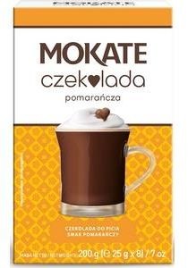 Mokate Czekolada do picia smak pomarańczy 8*25g SMOK.0505