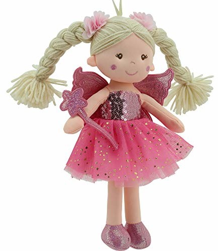 Sweety Toys Sweety Toys 11773 lalka materiałowa wróżka pluszowa księżniczka 30 cm różowa 11773