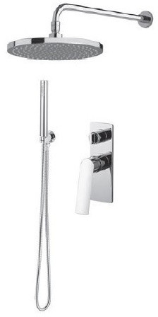 DEMM Demm Sleek Zestaw prysznicowy podtynkowy z deszczownicą 25 cm chrom 99ZES25