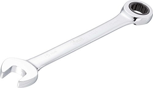 Vigor -klucz płasko-oczkowy z grzechotką, rozstaw klucza: 6  długość całkowita: 135 MM, 1 sztuki, v3635 V3635