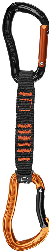 Wild Country Electron Sport Quickdraw 12cm, orange/black 2021 Ekspresy wspinaczkowe 40-0000002007-907-12CM