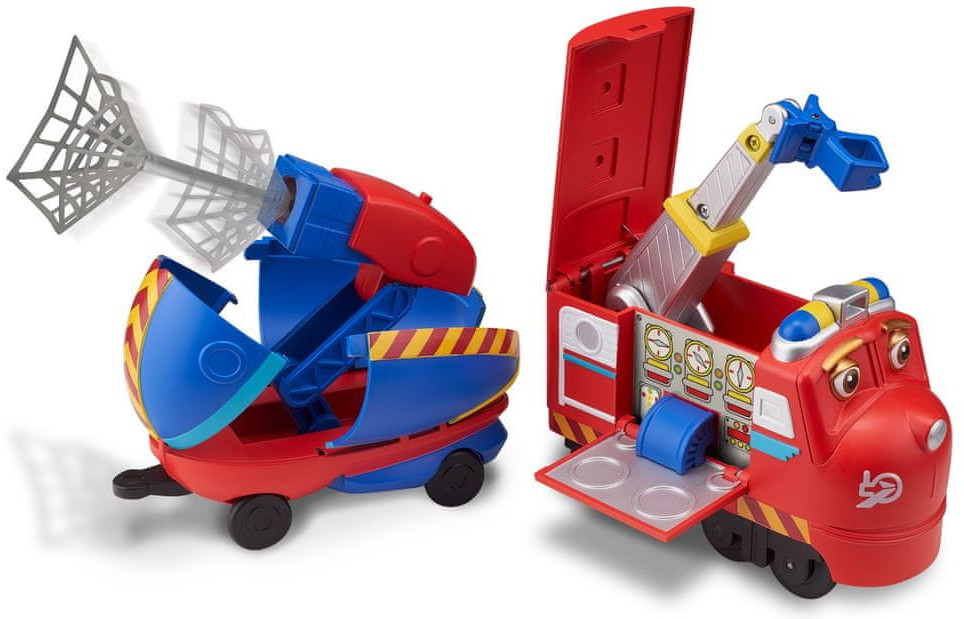 Chuggington zabawka Wesołe pociągi Pop & Transform Wilson