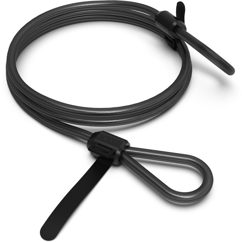 Cube ACID ACID Easy 250 Linka do zapięcia rowerowego 2500mm, black 2021 Akcesoria do zabezpieczeń 133390000