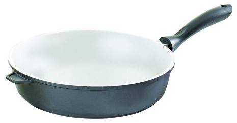 Krüger Karl  patelnia z odlewu aluminiowego Oslo, głęboka, bez pokrywy, do wyboru różne rozmiary, szary, 24 cm 21624 O