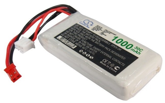 Cameron Sino 1000mAh 7.40Wh Li-Polymer 7.4V 2S 30C Cameron Sino)