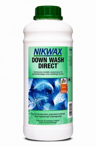 Nikwax Środek do czyszczenia ubrań i sprzętu wypełnionego puchem Down Wash Direct 1 L