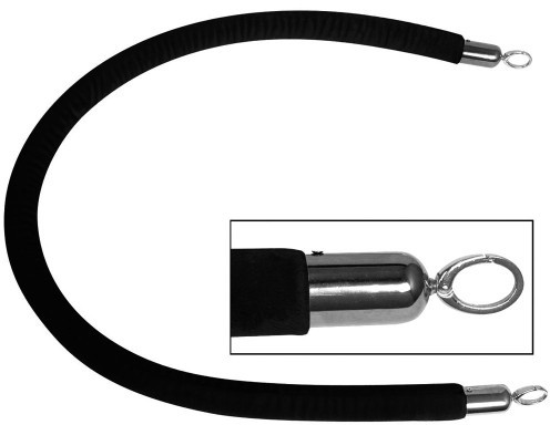 Stalgast Sznur do słupka hotelowego czarny 1500 mm | 689003