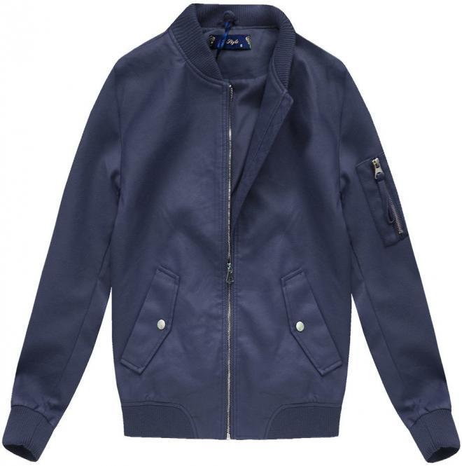 L. Style KURTKA PILOTKA GRANATOWA (XW12X) - L. Style