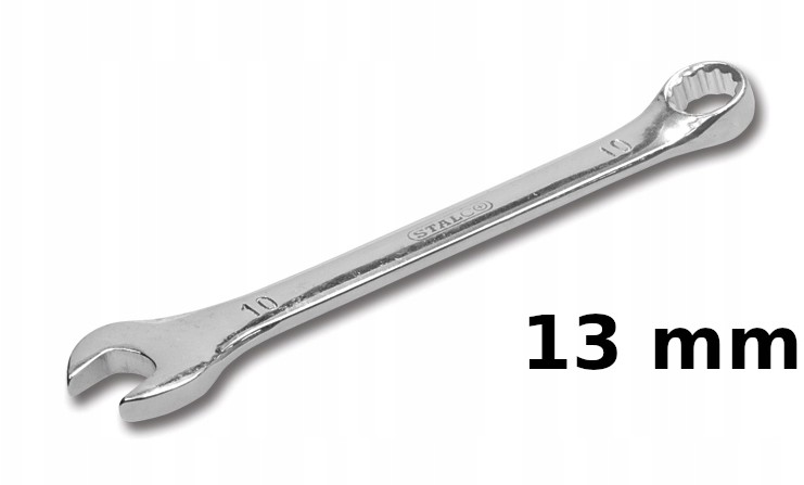 Stalco Klucz Płasko-oczkowy Polerowany 13mm
