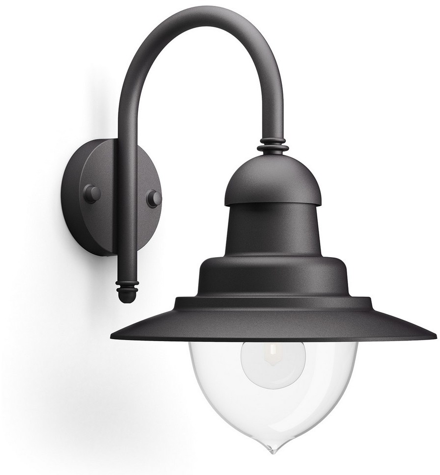 Philips 01652/30/PN - Kinkiet zewnętrzny RAINDROP 1xE27/60W/230V IP44