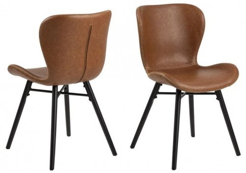 Actona Krzesło Batilda brązowy ciemny 19037