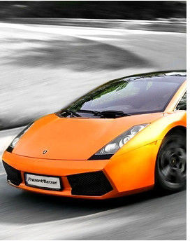 Jazda Lamborghini Gallardo ulicami miasta  Warszawa P0008454