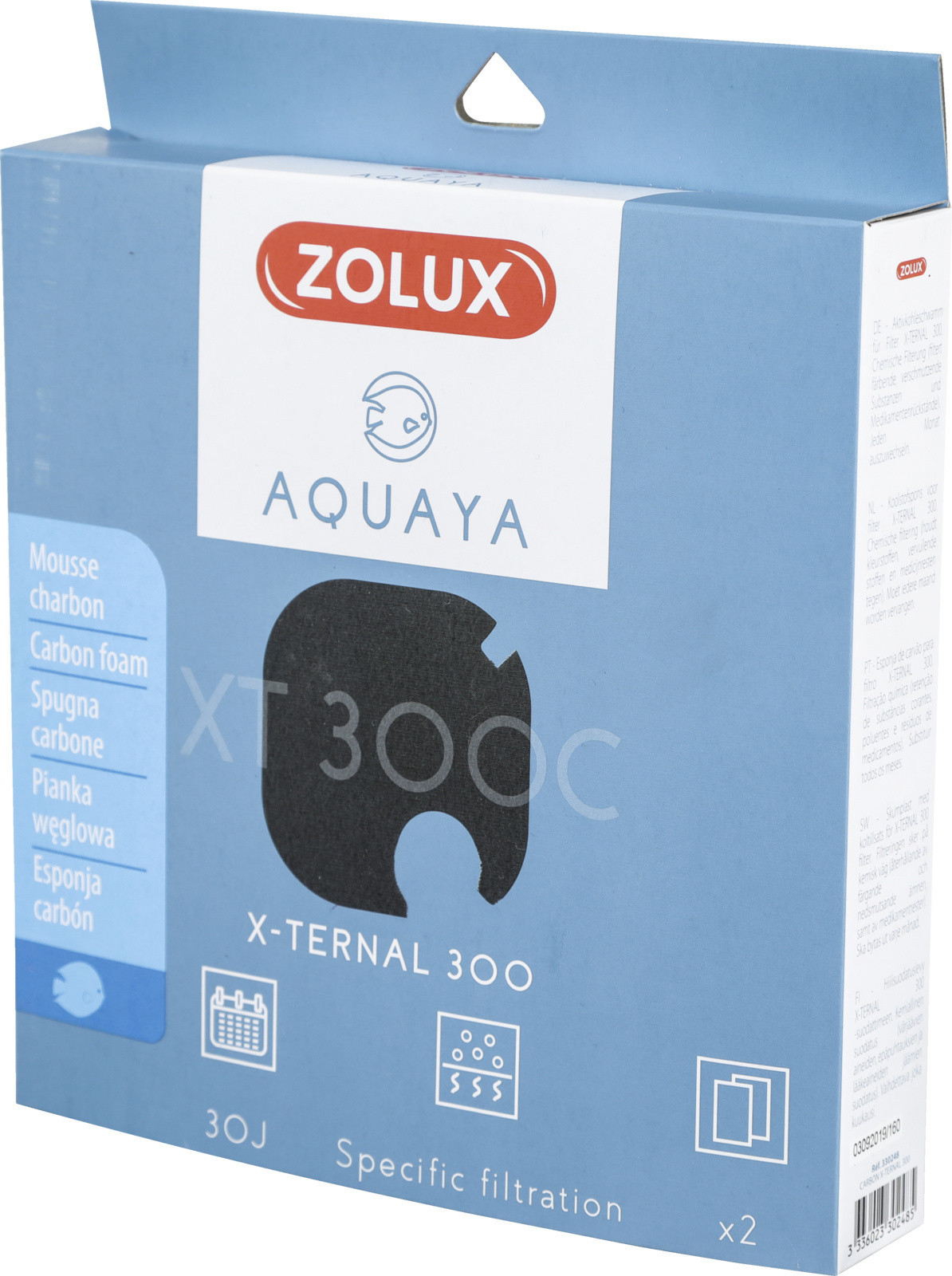 Zolux AQUAYA Wkład Carbon Xternal 300 330248