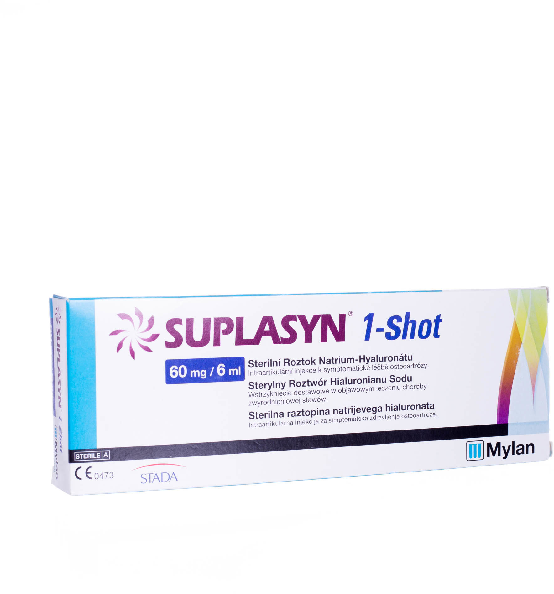 Suplasyn 1-shot 60 mg/ 6 ml, sterylny roztwór hialuronianu sodu, 1 ampułkostrzykawka  9052118