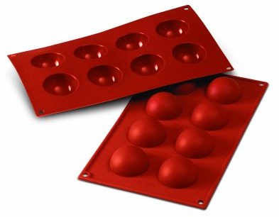 Silikomart silikonowa forma do pieczenia Half-Spheres SF004 20.004.00.0060
