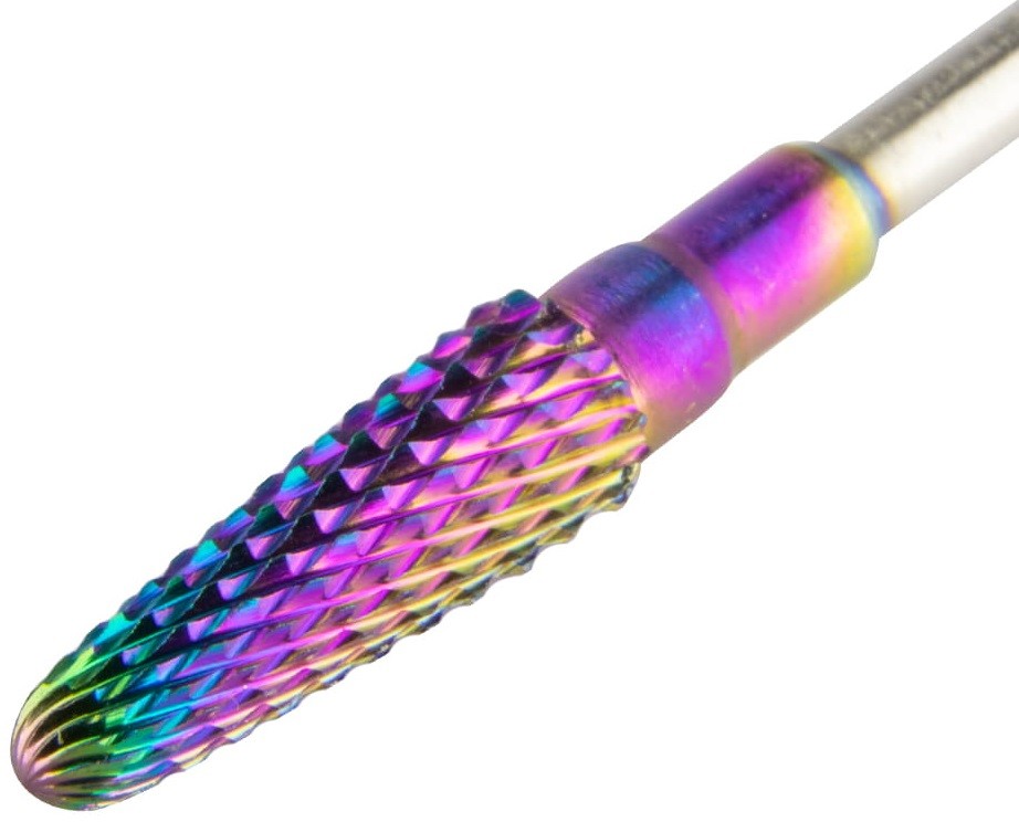 inna marka Frez tęczowy WOLFRAMOWY SMALL CONE BIT M3/32 NR 8 5906637181073