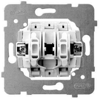 Ospel Mechanizm łącznika jednobiegunowego Aria M1ŁP-1/B biały