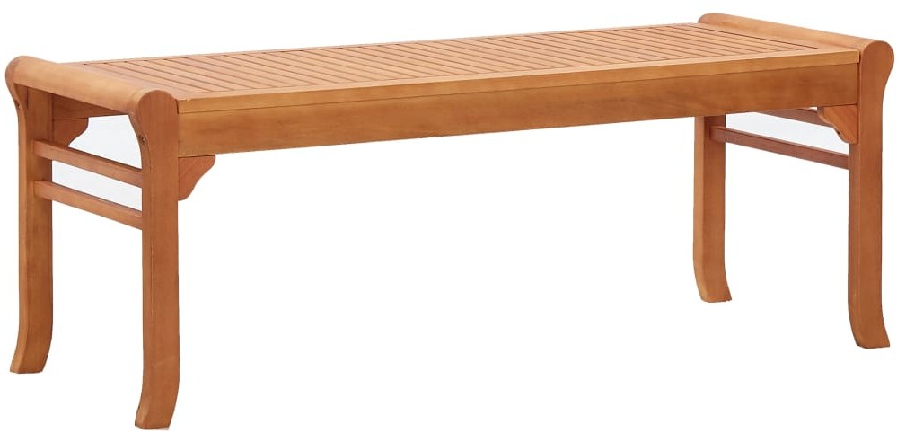 vidaXL 2-osobowa ławka ogrodowa, 120 cm, lite drewno eukaliptusowe