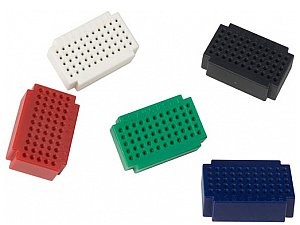 Velleman ZESTAW PŁYTEK PROTOTYPOWYCH MINI - 55 OTWORÓW STYKOWYCH - 5 szt. VTBB6