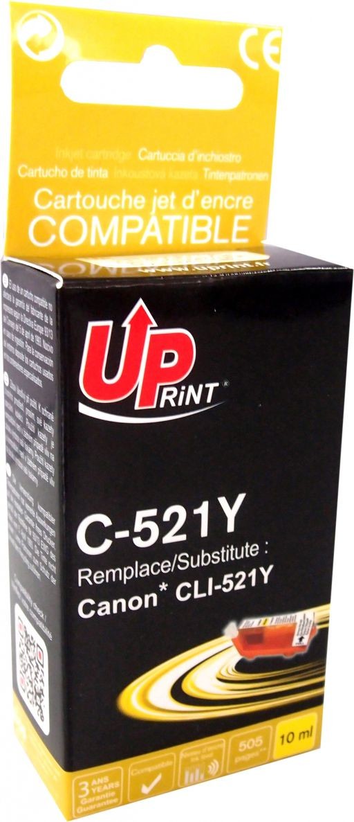 UPrint Tusz C-521Y CLI521Y Yellow C-521Y