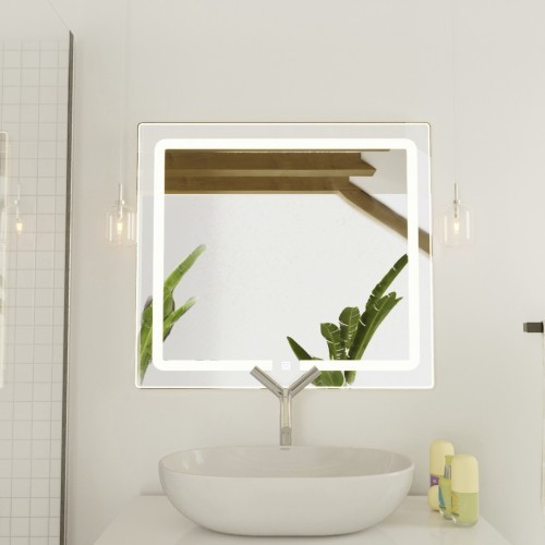 MASSI Lustro prostokątne LED MARAMA 70x70 cm produkcji Massi MSL-MA-7070 MSL-MA-7070