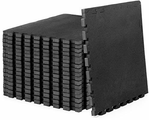 ProsourceFit ProsourceFit Mata do ćwiczeń, grubość 2,5 cm, nr 72 czarna ps-2294-hdpm-black-72
