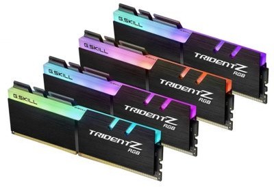 G.SKILL G.Skill DDR4 32GB 3200-CL16 Trident Z RGB Quad-Kit (F4-3200C16Q-32GTZRX)