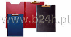 PANTA PLAST Teczki z klipem A4 granatowy 0314-0003-02)