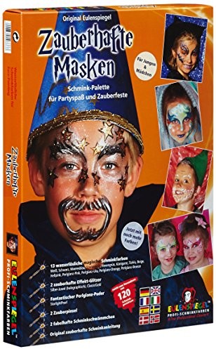 Eulenspiegel lusterko kosmetyczne zestaw magiczny maski, 1 sztuki 103333