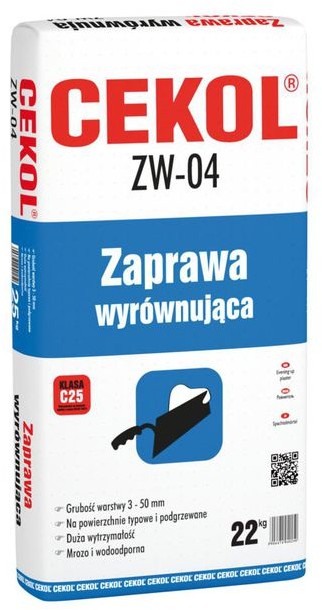 Cekol Zaprawa wyr$115wnuj$116ca ZW-04 22kg 3 - 50 mm