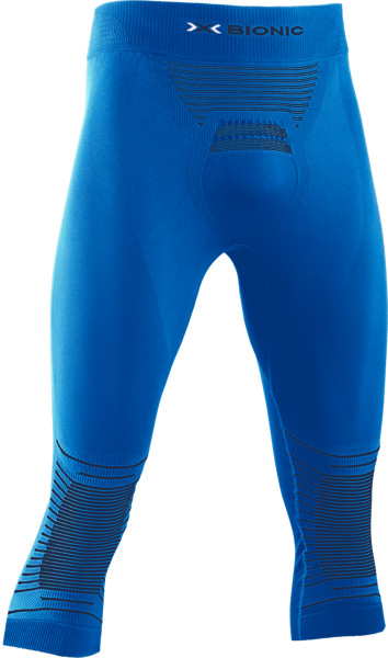 XBIONIC XBIONIC Spodnie biegowe 3/4 termoaktywne ENERGIZER 4.0 niebieskie