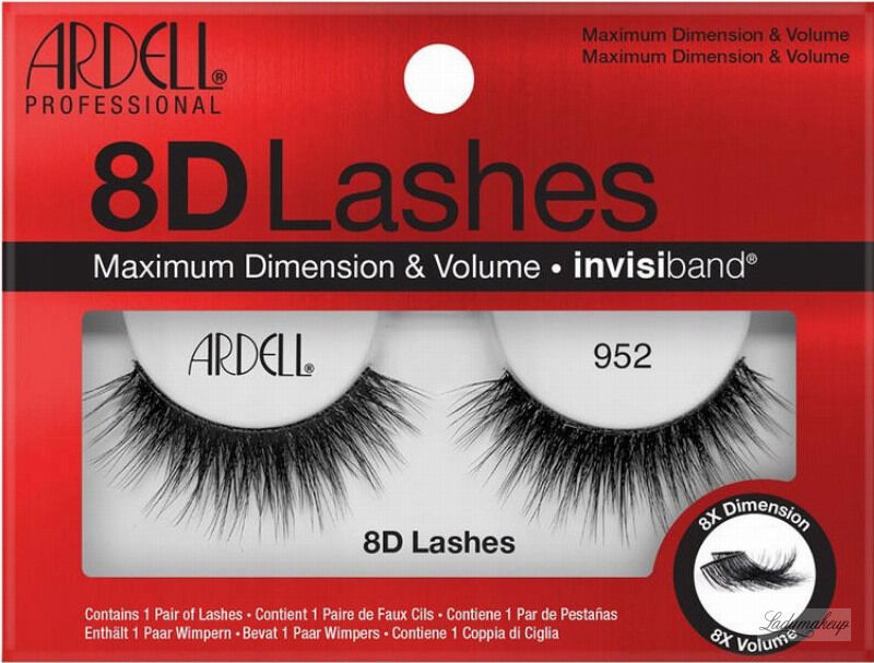 Ardell 8D Lashes - Sztuczne rzęsy na pasku - 952