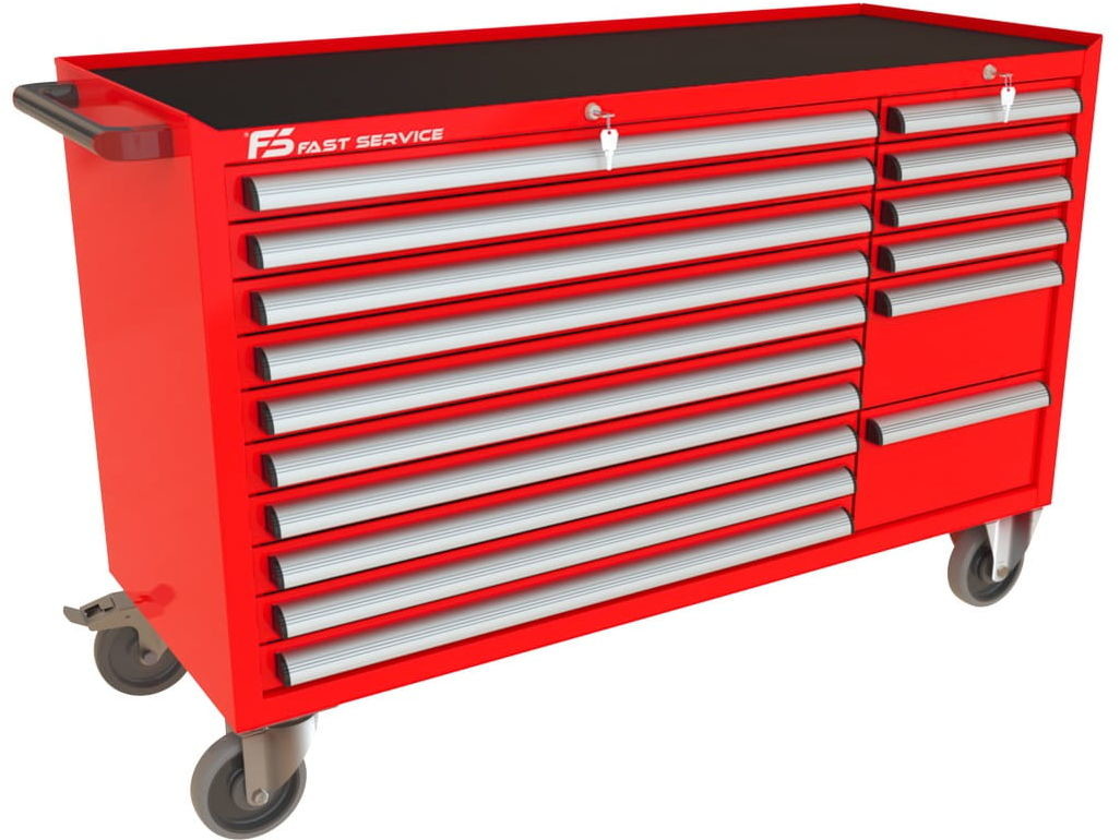 Fastservice Wózek warsztatowy MEGA z 16 szufladami PM-210-17 PM-210-17