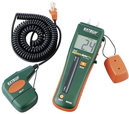 EXTECH extech kombinowany in-vasives/nie-inwazyjnego miernik wilgotności w/RJ45, 1 sztuki, mo265 MO265