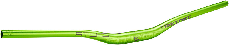Riser Race Face Race Face Atlas Kierownica rowerowa 35mm 20mm, zielony 820mm 2021 Kierownice MTB 1973340005